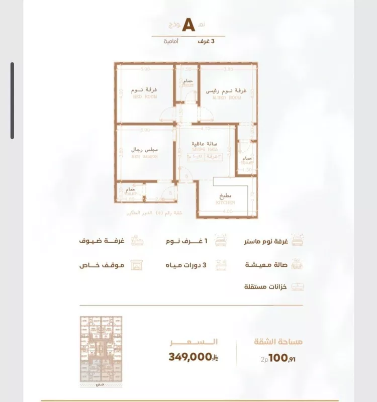 شقة للبيع في حي الربوة, مدينة جدة, منطقة مكة المكرمة