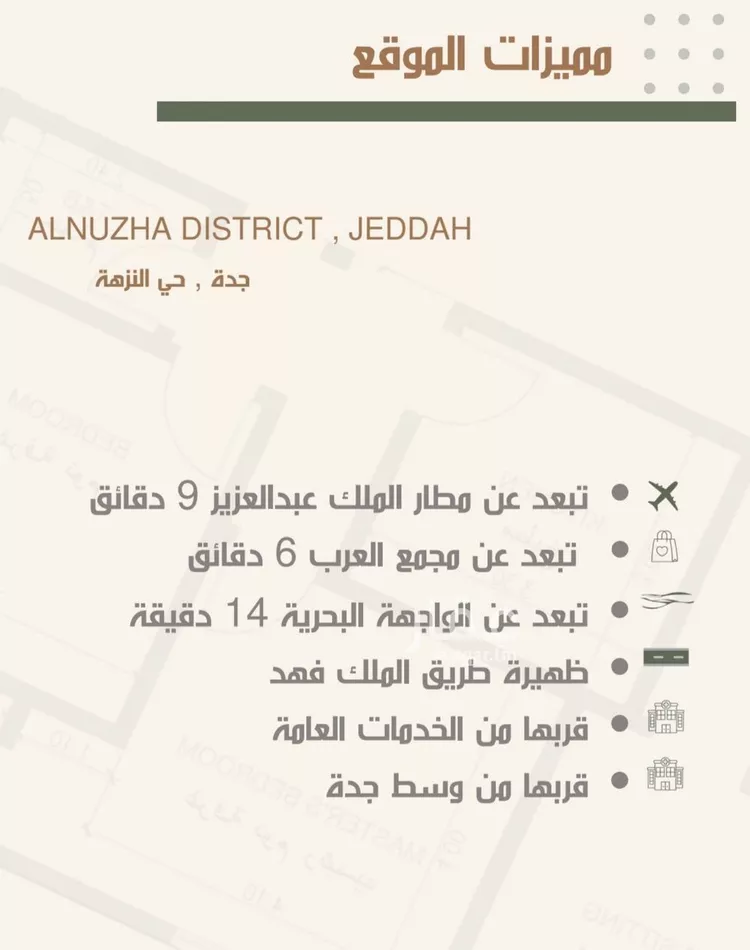 شقة للبيع في شارع الشبليات, حي النزهة, مدينة جدة, منطقة مكة المكرمة صورة 2