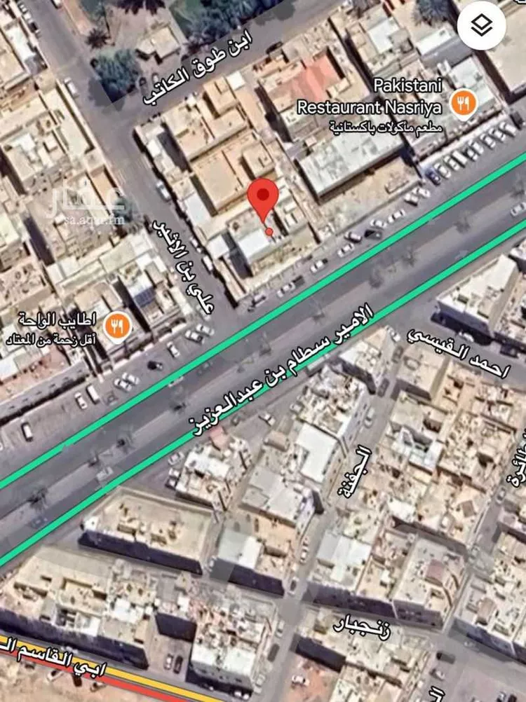 أرض للبيع في شارع الأمير سطام بن عبدالعزيز, حي الشرفية, مدينة الرياض, منطقة الرياض صورة 2