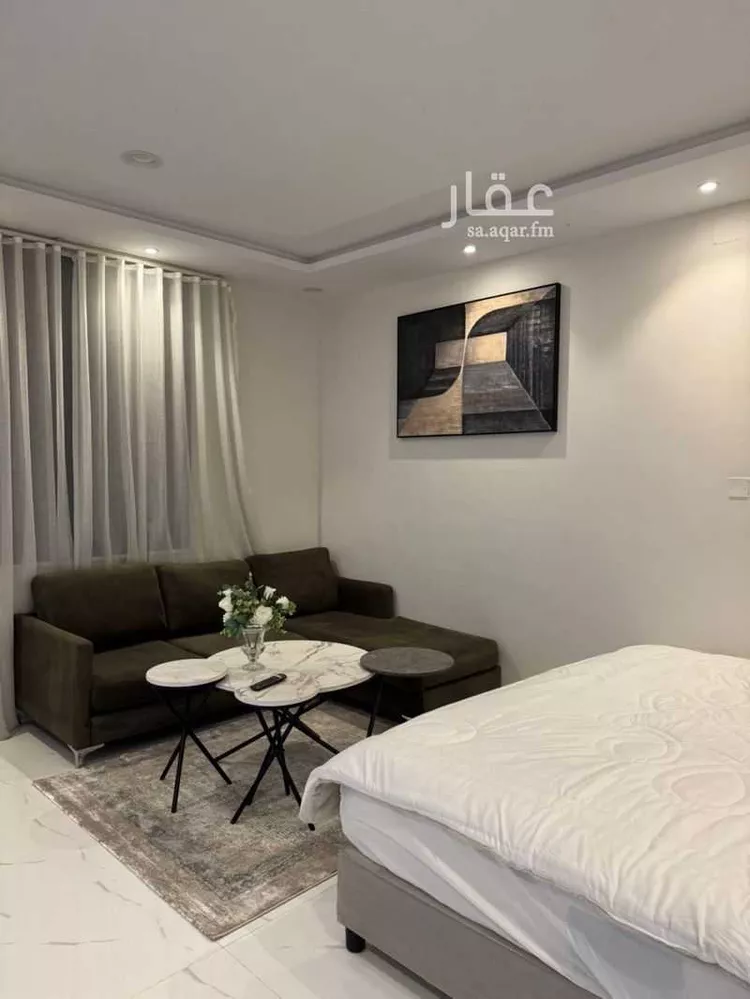 استوديو للإيجار في شارع البحر المتوسط, حي العقيق, مدينة الرياض, منطقة الرياض
