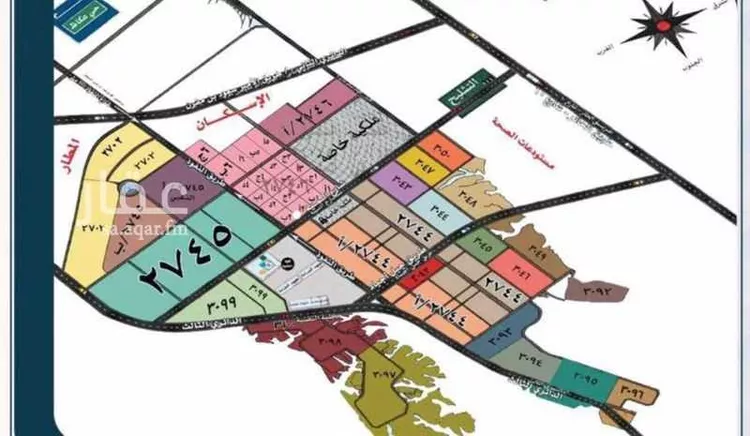 أرض للبيع في حي عريض, مدينة الرياض, منطقة الرياض صورة 3