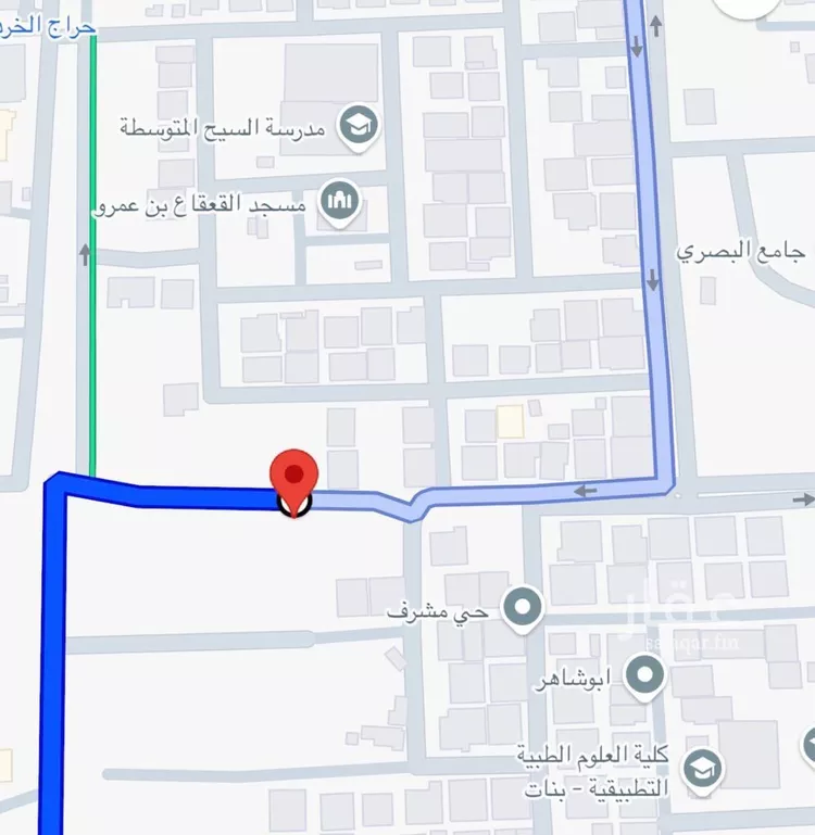 أرض للبيع في شارع خليفه بن عامر, حي مشرف, مدينة الخرج, منطقة الرياض صورة 3