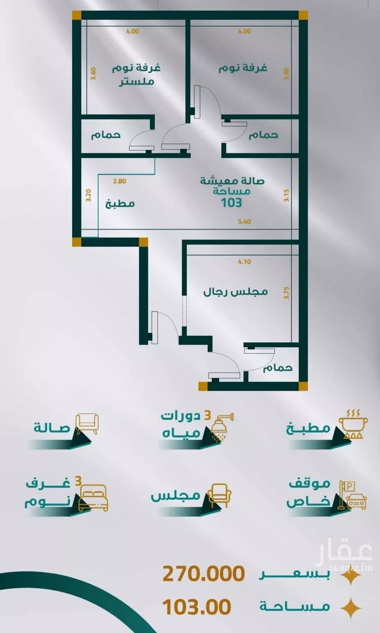 شقة للبيع في شارع شمس العروس, حي مريخ, مدينة جدة, منطقة مكة المكرمة
