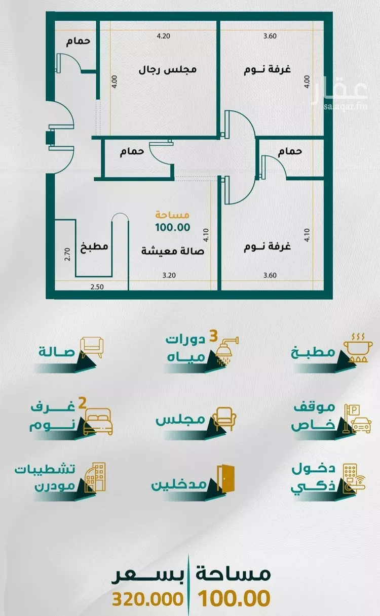 شقة للبيع في شارع الإشبيلي, حي الجامعة, مدينة جدة, منطقة مكة المكرمة