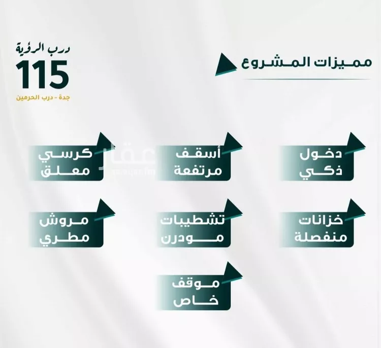 شقة للبيع في شارع ابو ذر الغفاري , حي الفيحاء, مدينة جدة, منطقة مكة المكرمة صورة 2