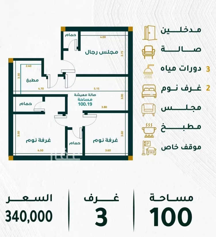 شقة للبيع في شارع الزهره, حي مشرفة, مدينة جدة, منطقة مكة المكرمة صورة 2