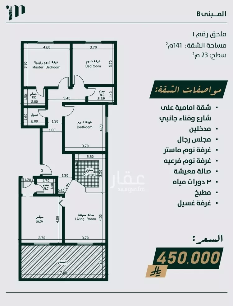 شقة للبيع في شارع أحمد بن محمد الحاوي, حي الواحة, مدينة جدة, منطقة مكة المكرمة