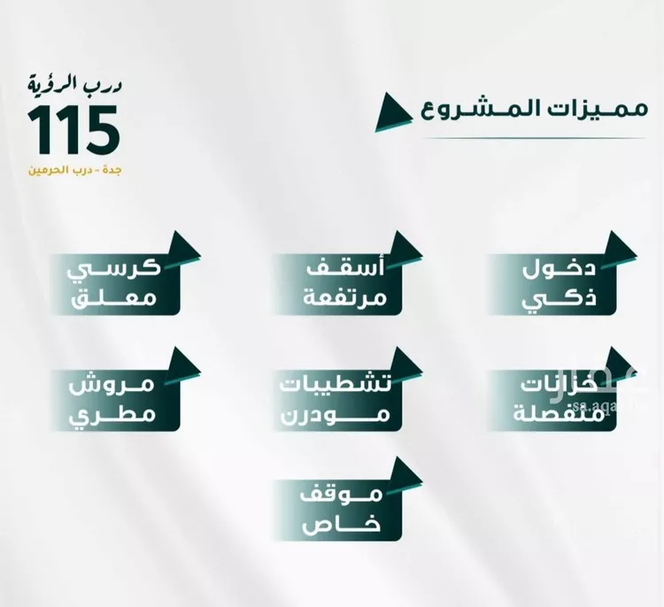 شقة للبيع في شارع ابو ذر الغفاري , حي الفيحاء, مدينة جدة, منطقة مكة المكرمة صورة 2