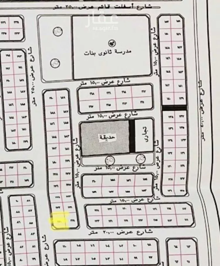 أرض للبيع في شارع طيبة 2 ، حي طيبة ، عين دار الجديدة ، بقيق صورة 2