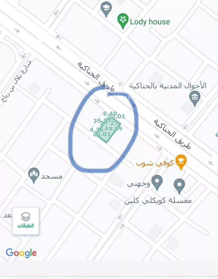 أرض للبيع في شارع الحناكية 48, حي الآمتداد الجنوبي لمخطط الحناكية, مدينة الحناكيه, منطقة المدينة المنورة