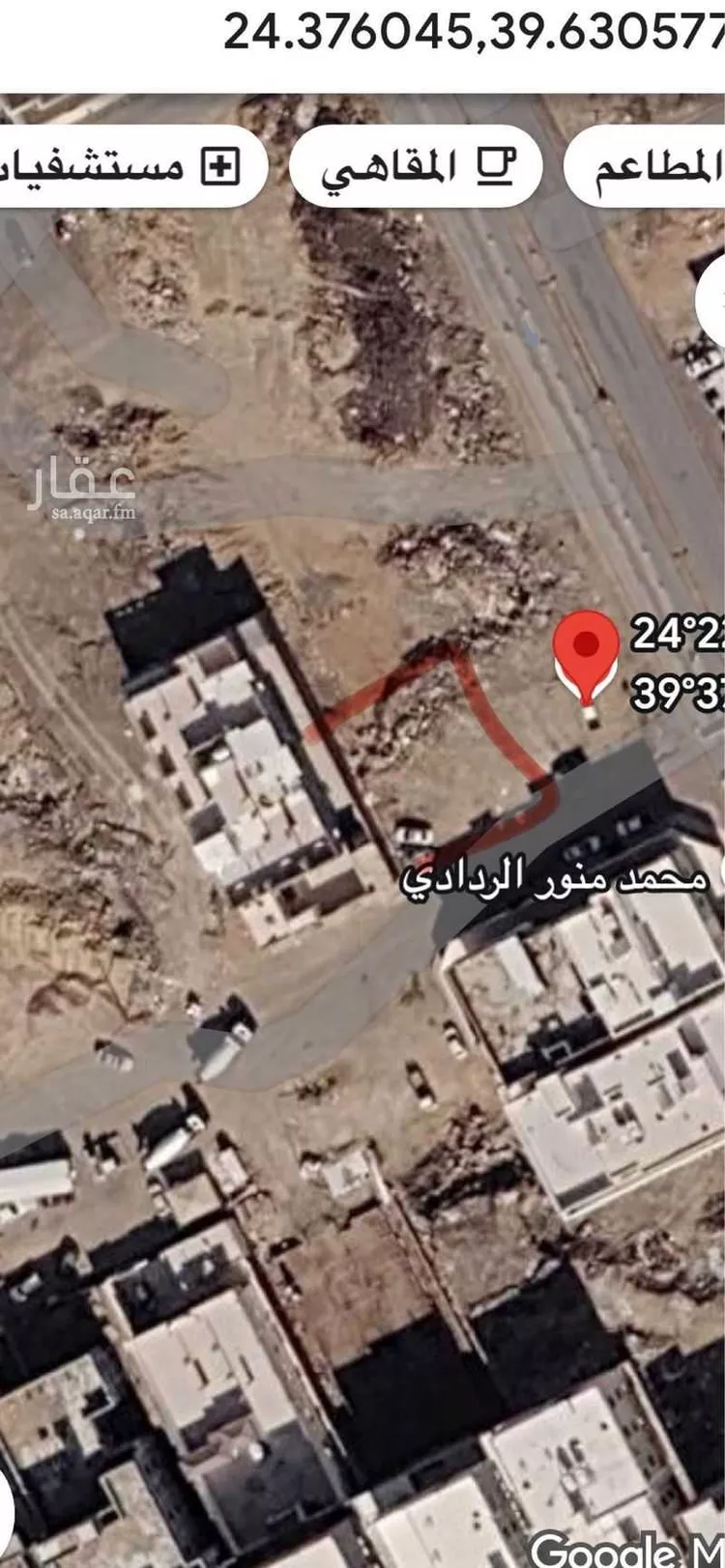 أرض للبيع في شارع خالد بن القاسم, حي رهط, مدينة المدينة المنورة, منطقة المدينة المنورة