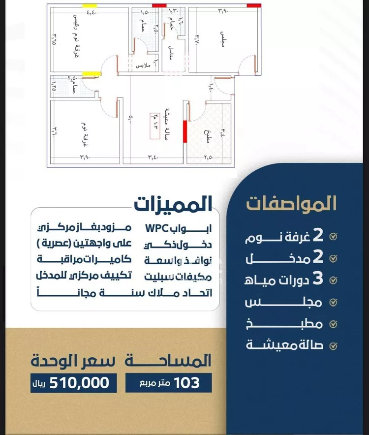 شقة للبيع في شارع سعد بن هشام, حي الروضة, مدينة جدة, منطقة مكة المكرمة