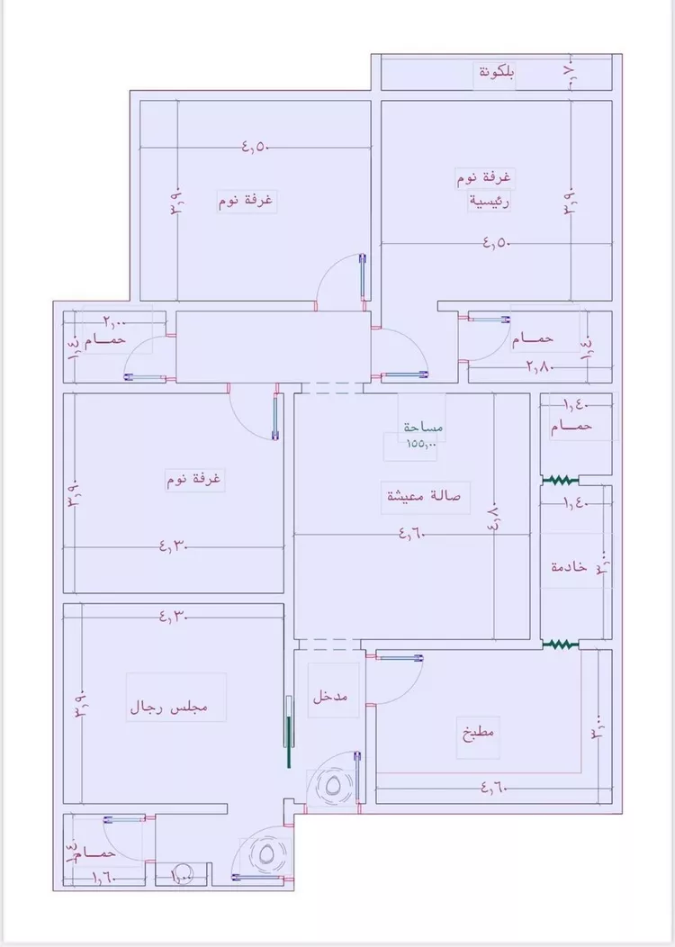 شقة للبيع في شارع الواحة, حي الواحة, مدينة جدة, منطقة مكة المكرمة صورة 2