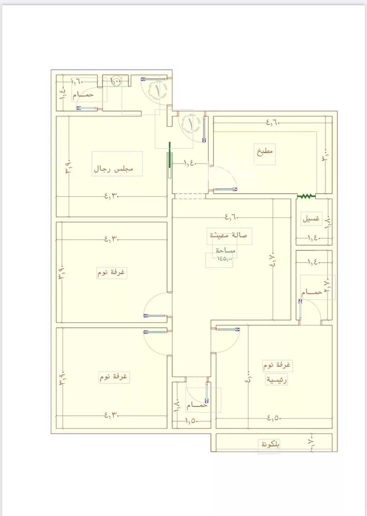 شقة للبيع في شارع الواحة, حي الواحة, مدينة جدة, منطقة مكة المكرمة
