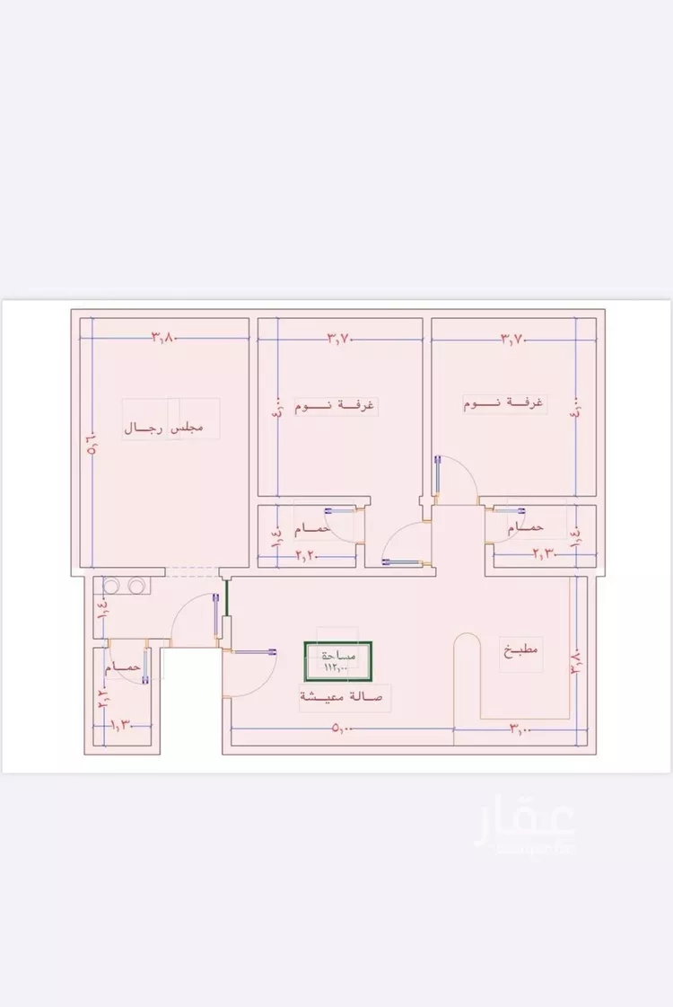 شقة للبيع في شارع الامير عبدالمجيد, حي الصواري, مدينة جدة, منطقة مكة المكرمة صورة 3