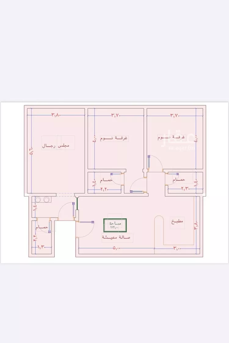 شقة للبيع في شارع الامير عبدالمجيد, حي الصواري, مدينة جدة, منطقة مكة المكرمة صورة 3
