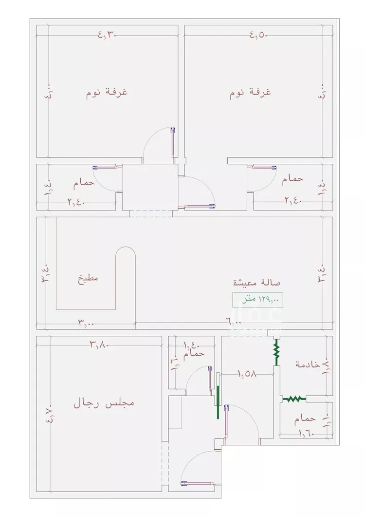 شقة للبيع في شارع عمر الخردلي, حي الجامعة, مدينة جدة, منطقة مكة المكرمة