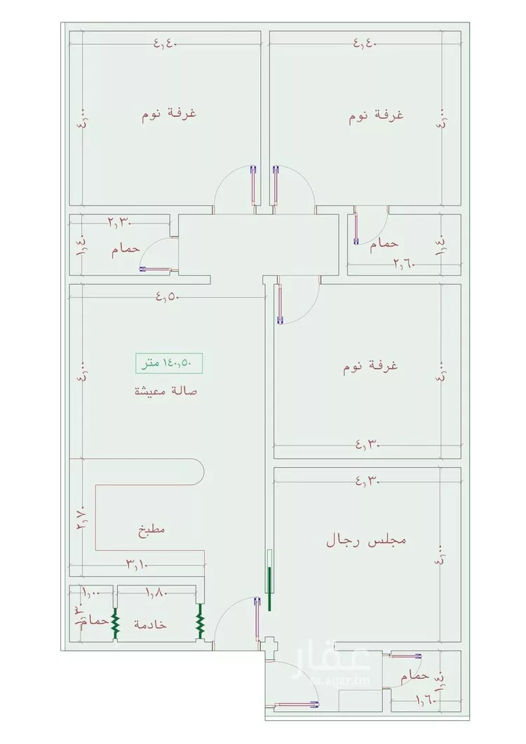 شقة للبيع في شارع عمر الخردلي, حي الجامعة, مدينة جدة, منطقة مكة المكرمة