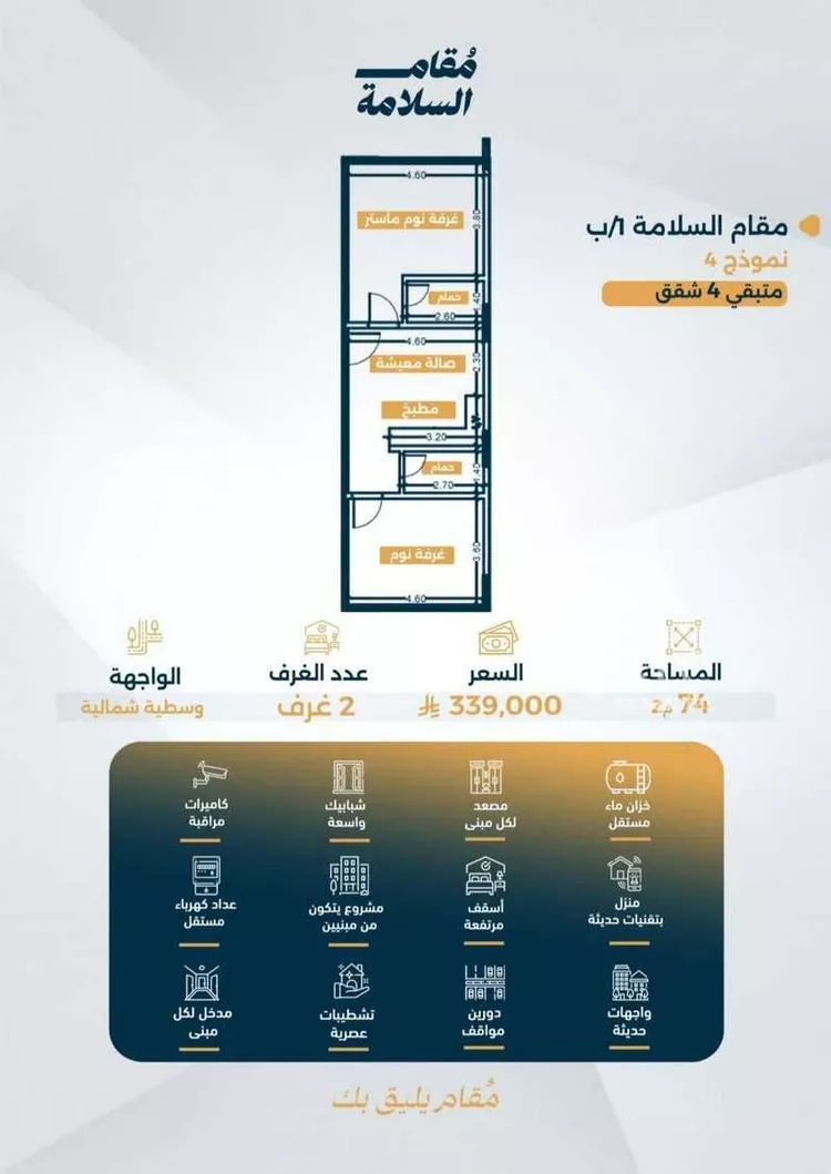 شقة للبيع في شارع البر كاتي, حي السلامة, مدينة جدة, منطقة مكة المكرمة 6