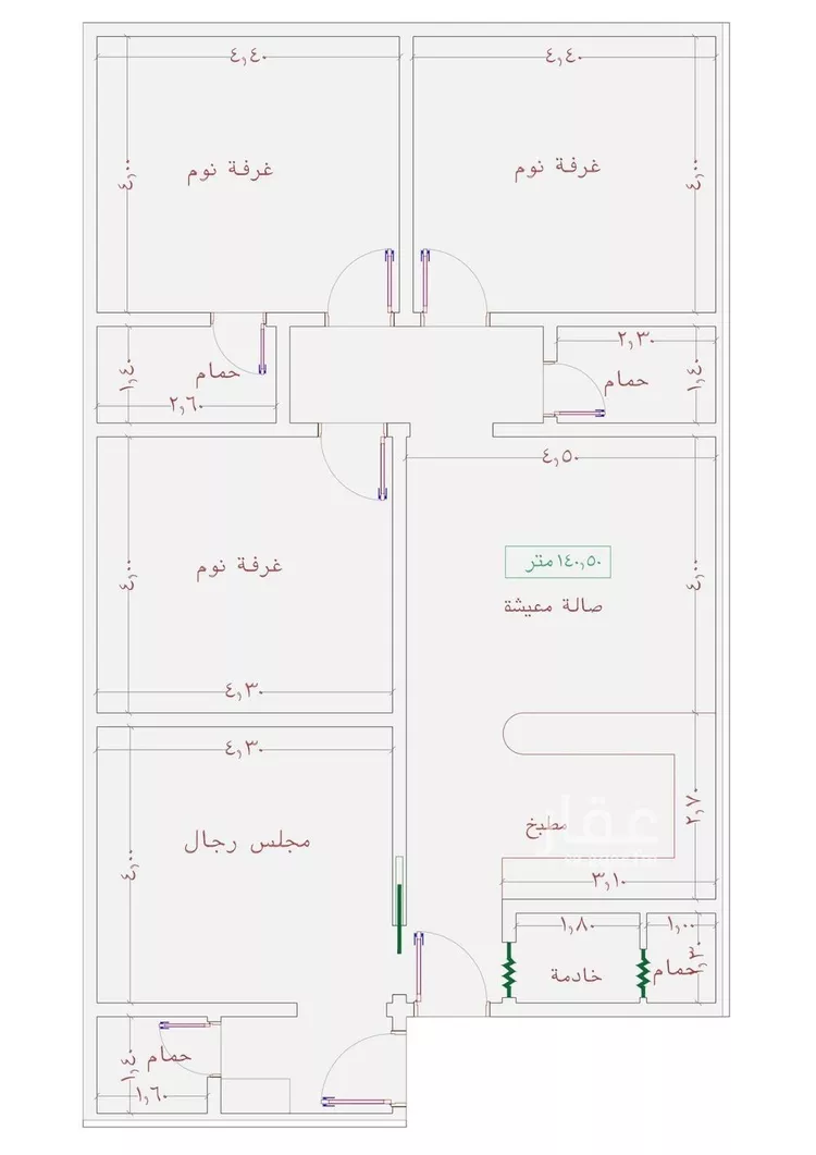 شقة للبيع في شارع عمر الخردلي, حي الجامعة, مدينة جدة, منطقة مكة المكرمة صورة 2
