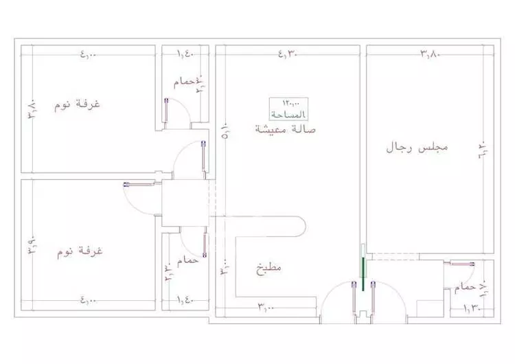 شقة للبيع في شارع الامير عبدالمجيد, حي الصواري, مدينة جدة, منطقة مكة المكرمة صورة 2