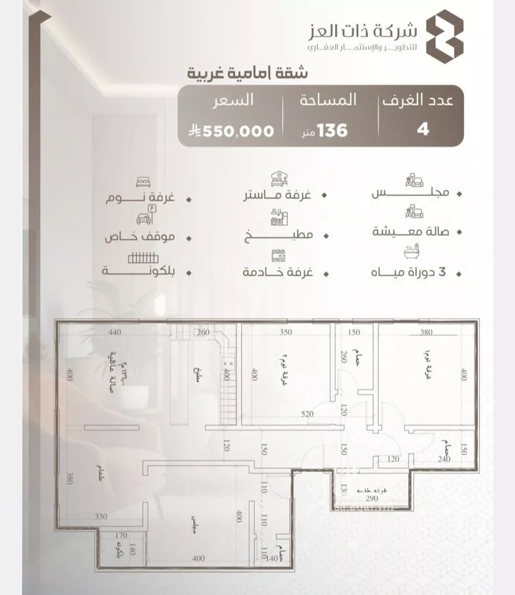 شقة للبيع في شارع ابو السبع الزرقي, حي النعيم, مدينة جدة, منطقة مكة المكرمة