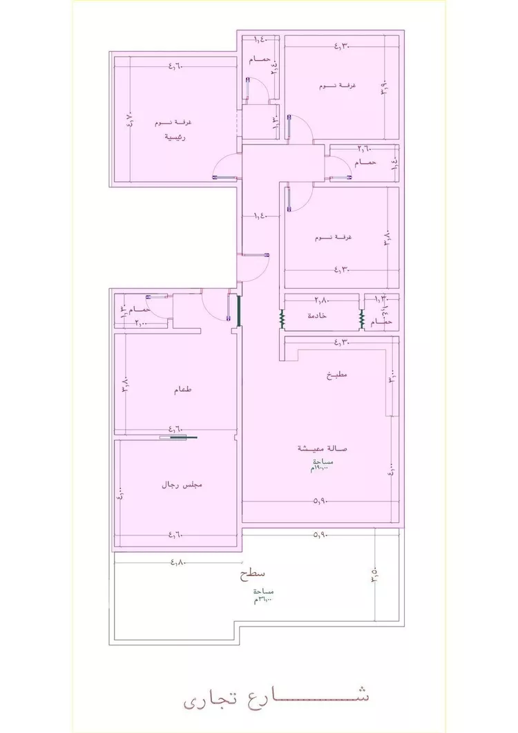 شقة للبيع في حي الواحة, مدينة جدة, منطقة مكة المكرمة صورة 2
