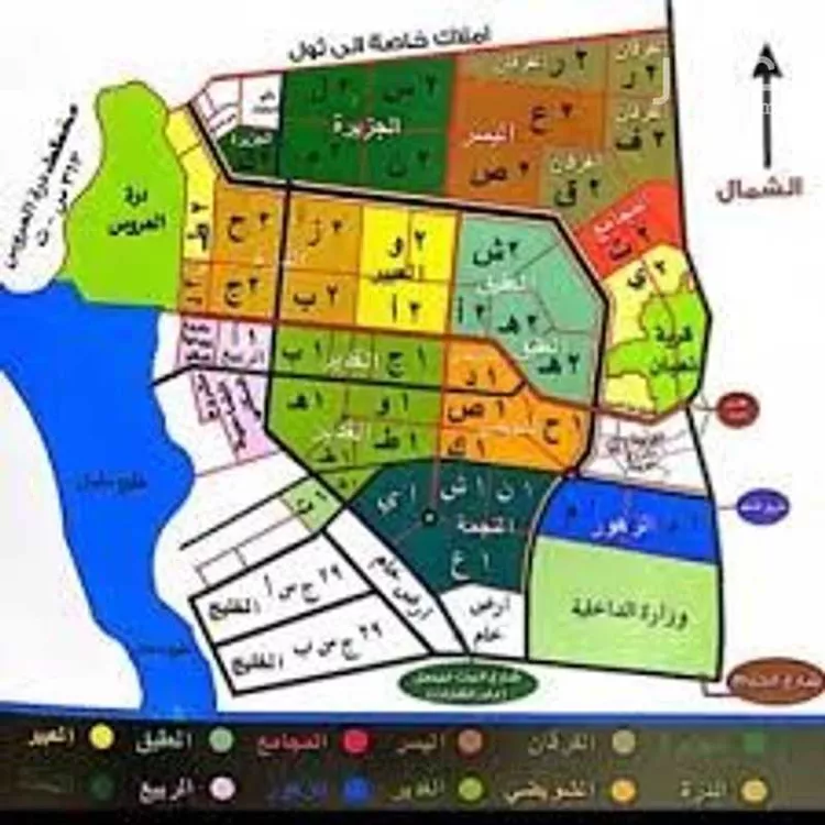 أرض للإيجار في شارع الدرة, حي الجزيرة, مدينة جدة, منطقة مكة المكرمة