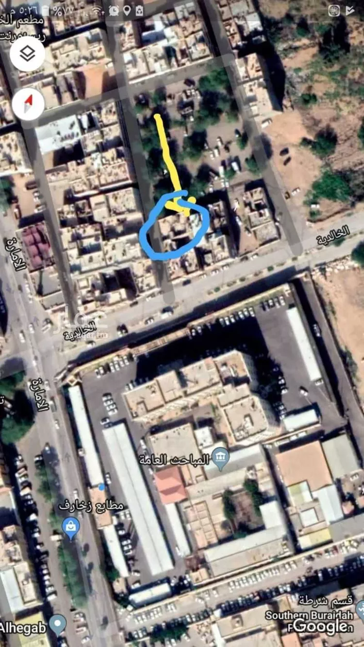 عمارة للبيع في شارع النعمان الواسطي, حي الخبيب, مدينة بريدة, منطقة القصيم