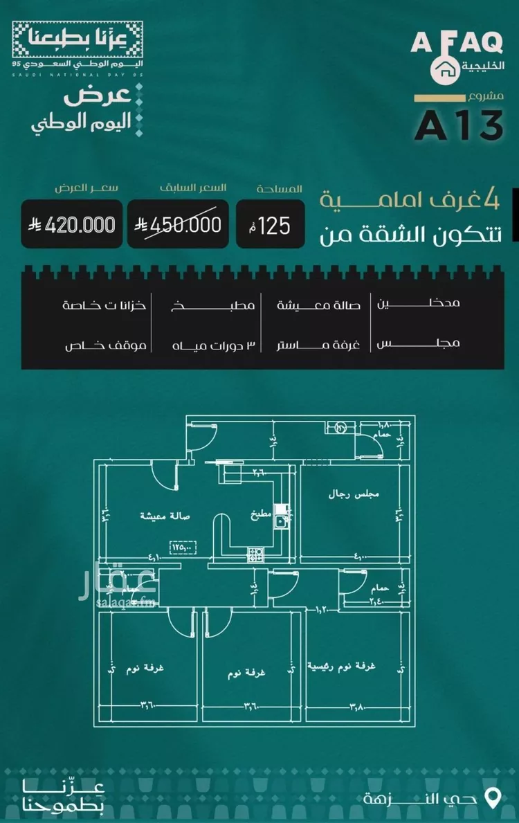 شقة للبيع في شارع طريق الملك فهد فرعي, حي النزهة, مدينة جدة, منطقة مكة المكرمة