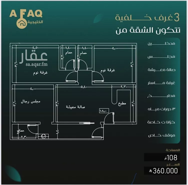 شقة للبيع في شارع صفوان بن المعطل, حي النزهة, مدينة جدة, منطقة مكة المكرمة