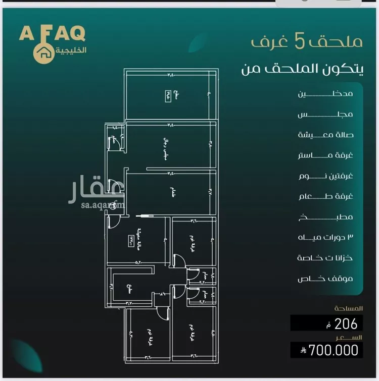 شقة للبيع في شارع صفوان بن المعطل, حي النزهة, مدينة جدة, منطقة مكة المكرمة صورة 2
