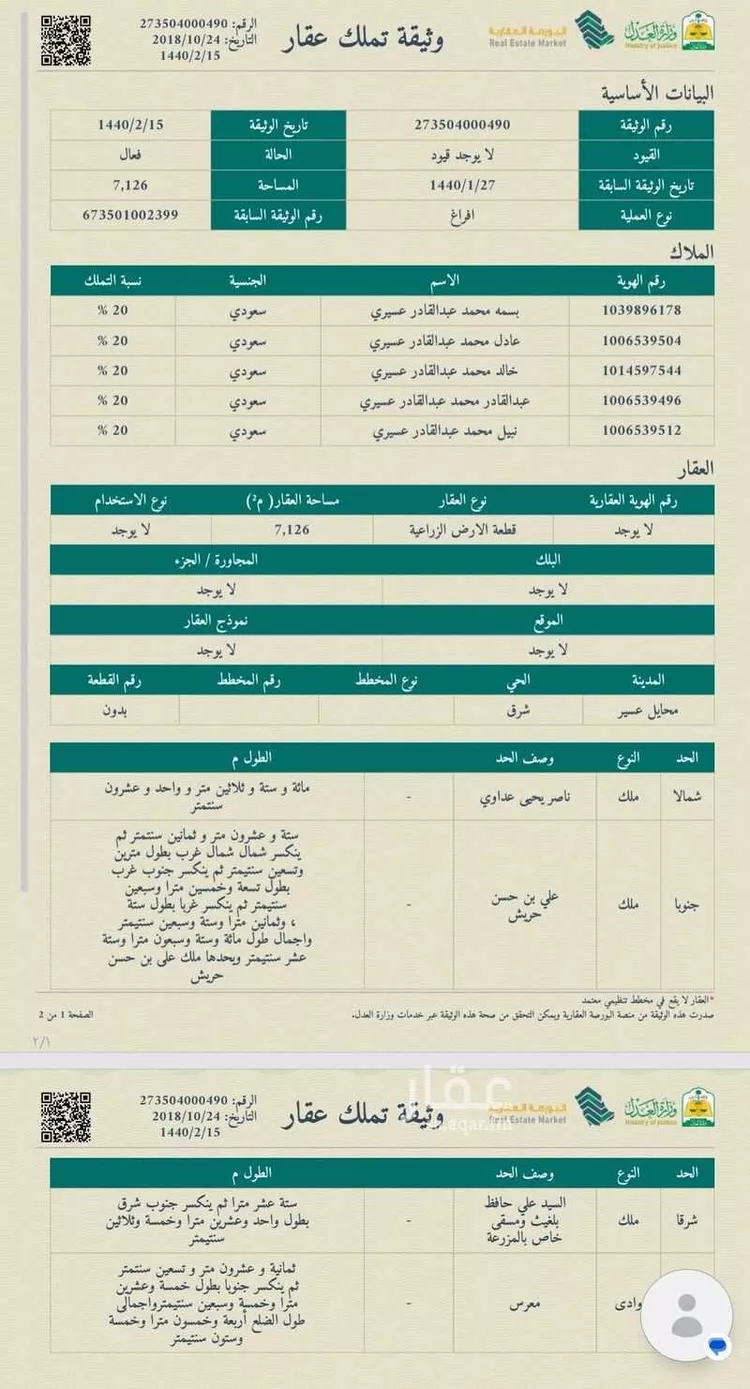 مزرعة للإيجار في شارع غير مسمى, حي اليرموك, مدينة محائل, منطقة عسير 10