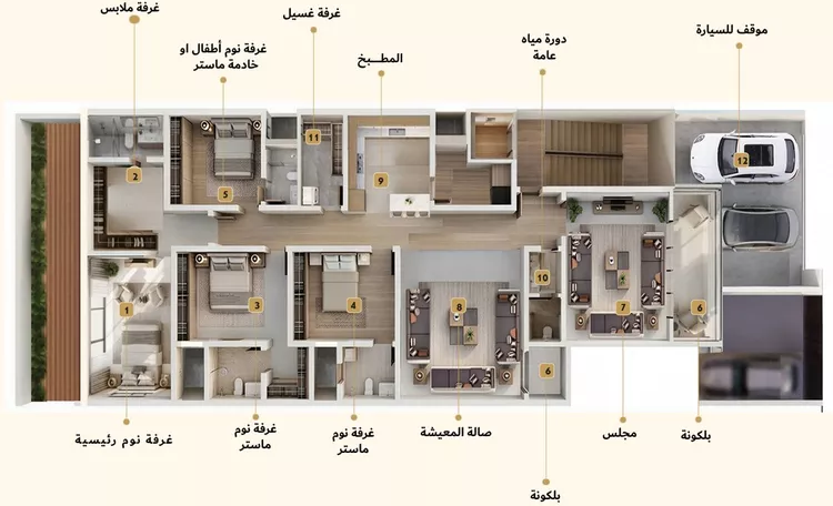 دور للبيع في شارع رقوان ، حي قرطبة ، الرياض ، منطقة الرياض