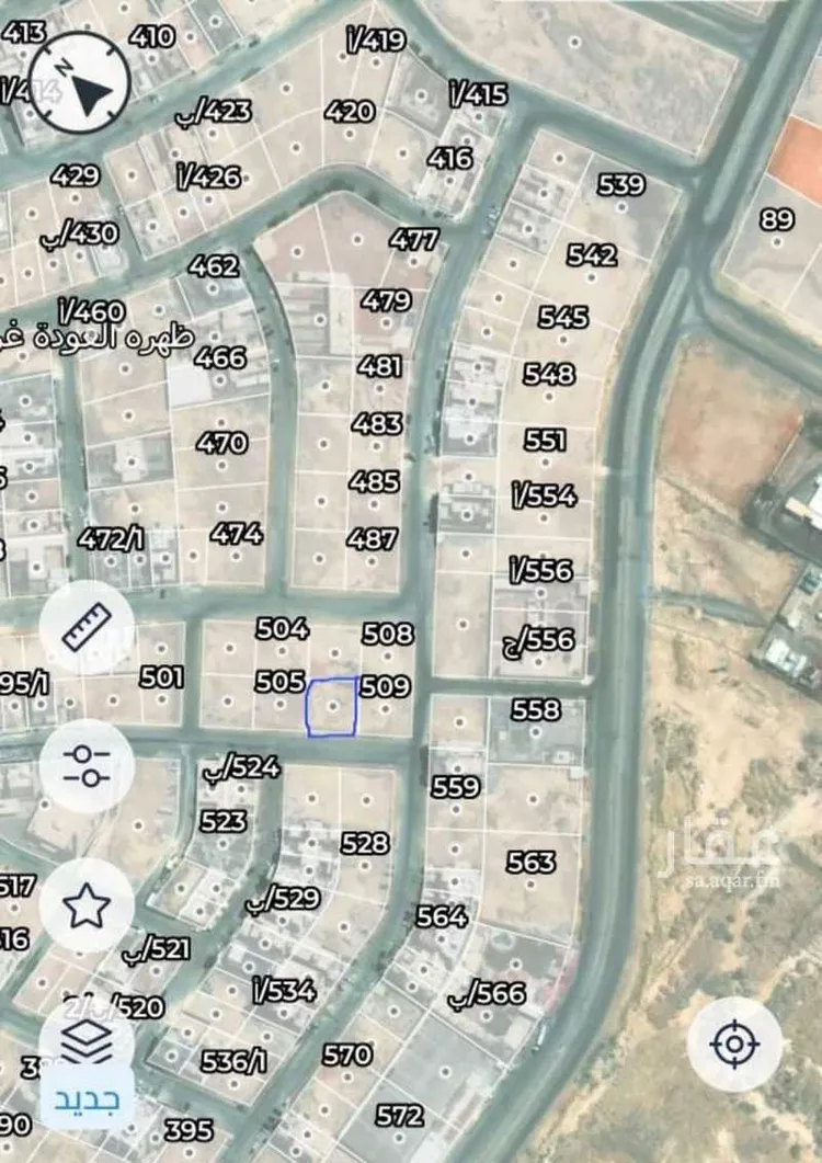 أرض للإيجار في شارع ظهره العودة غرب 128, حي ظهره العودة غرب, مدينة الدرعية, منطقة الرياض صورة 3