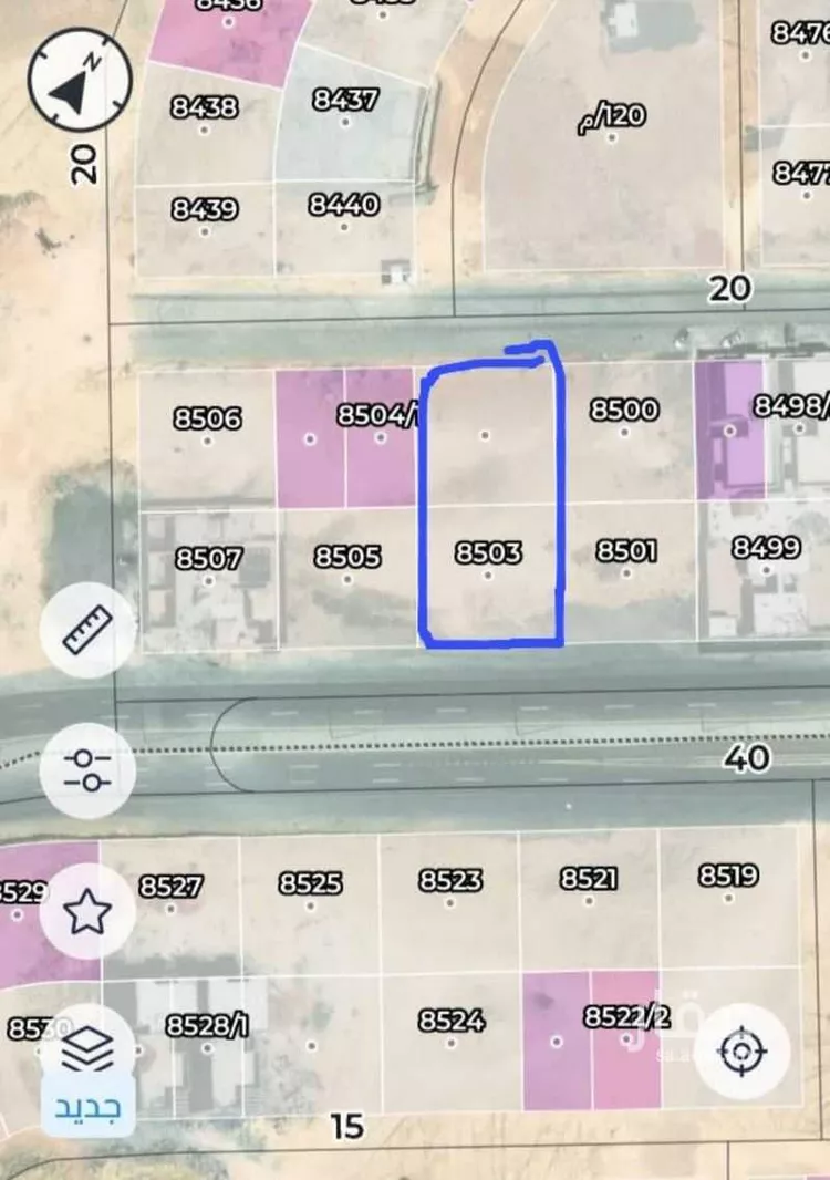 أرض للإيجار في شارع السيل الكبير, حي المهدية, مدينة الرياض, منطقة الرياض