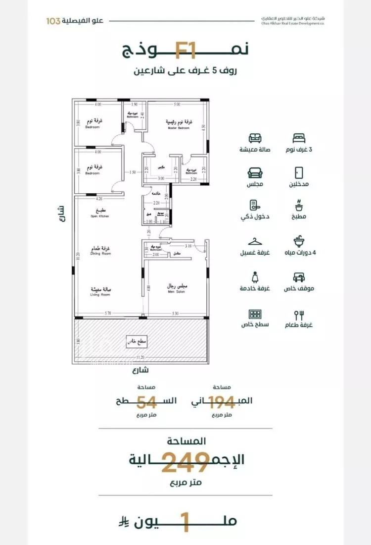 شقة للبيع في شارع الموصلي, حي الفيصلية, مدينة جدة, منطقة مكة المكرمة