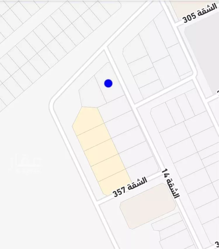 أرض للبيع في شارع الشقة ١٤, حي المنصورة, مدينة بريدة, منطقة القصيم