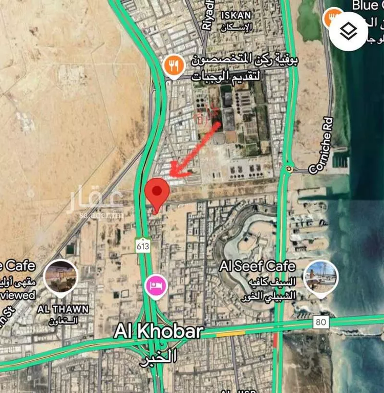 أرض للبيع في شارع الالمعي, حي البندرية, مدينة الخبر, المنطقة الشرقية صورة 3