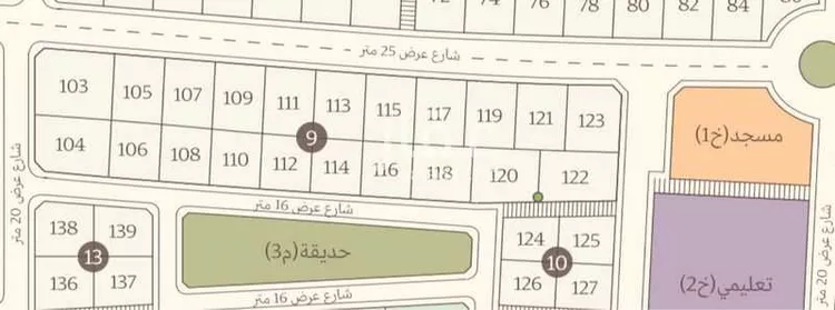 أرض للبيع في شارع العروبه, حي الشعلة, مدينة الدمام, المنطقة الشرقية صورة 3