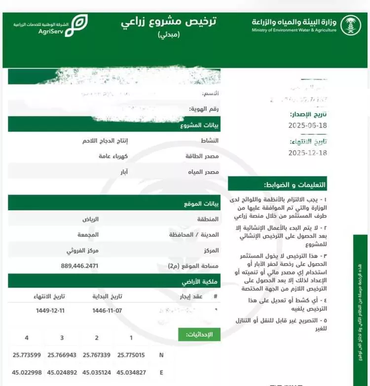 مزرعة للبيع في شارع العام, حي حماده الفروثى, مدينة حماده الفروثى, منطقة الرياض