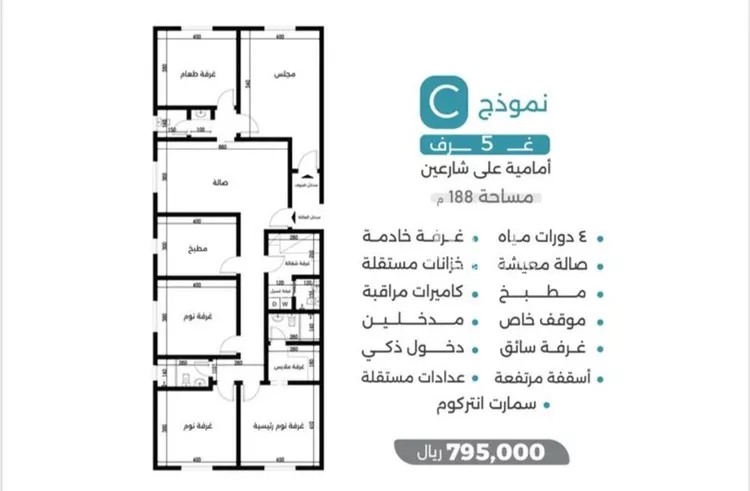 شقة للبيع في شارع عدي ابن تميم, حي الصفاء, مدينة جدة, منطقة مكة المكرمة صورة 2