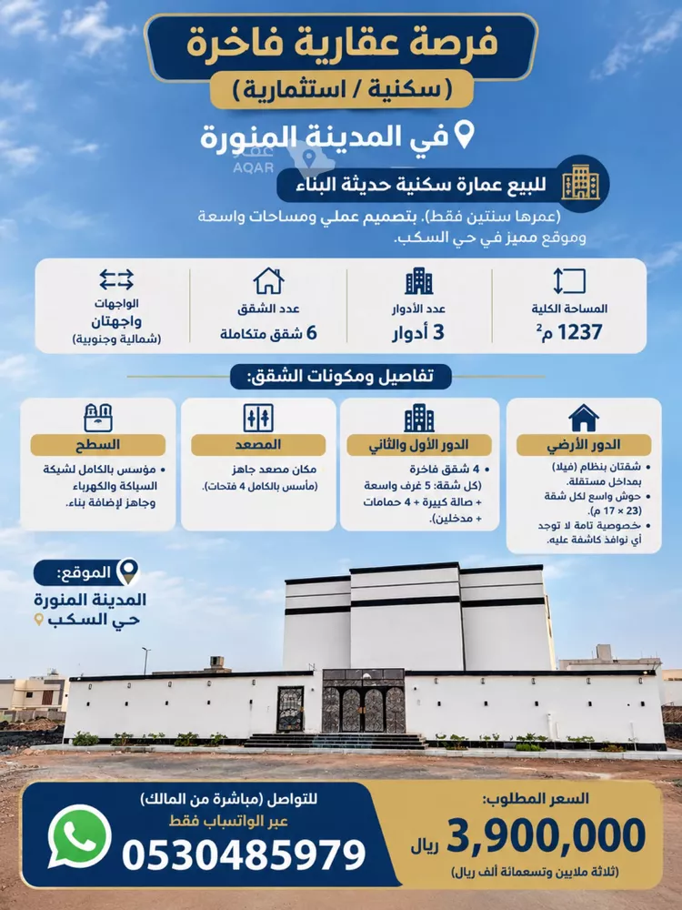 Building for Sale in Medina As Sakb 2