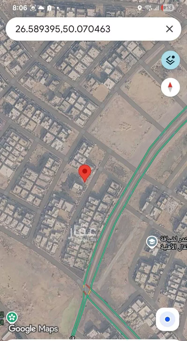 أرض للبيع في شارع تاروت 32, حي 1النرجس, مدينة القطيف, المنطقة الشرقية