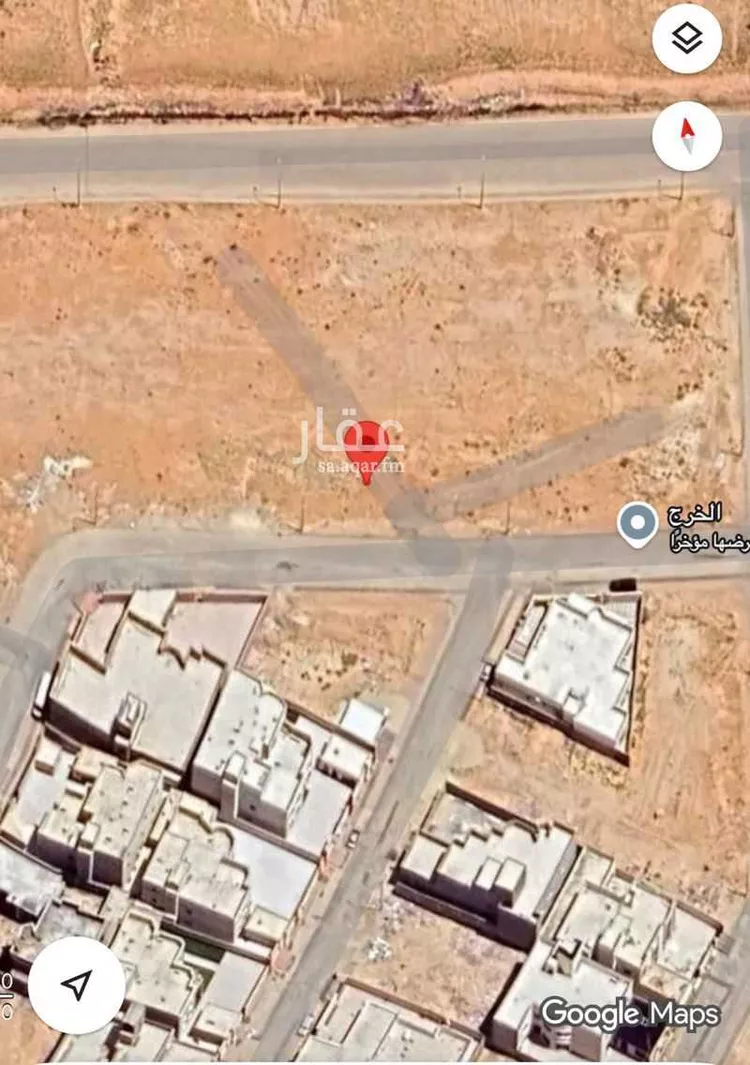 أرض للبيع في شارع ابو قيس بن المعلي ، حي المروج ، الخرج ، الخرج