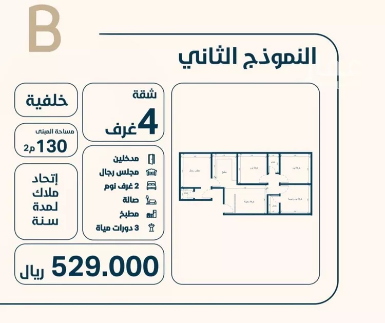 شقة للبيع في حي النعيم, مدينة جدة, منطقة مكة المكرمة