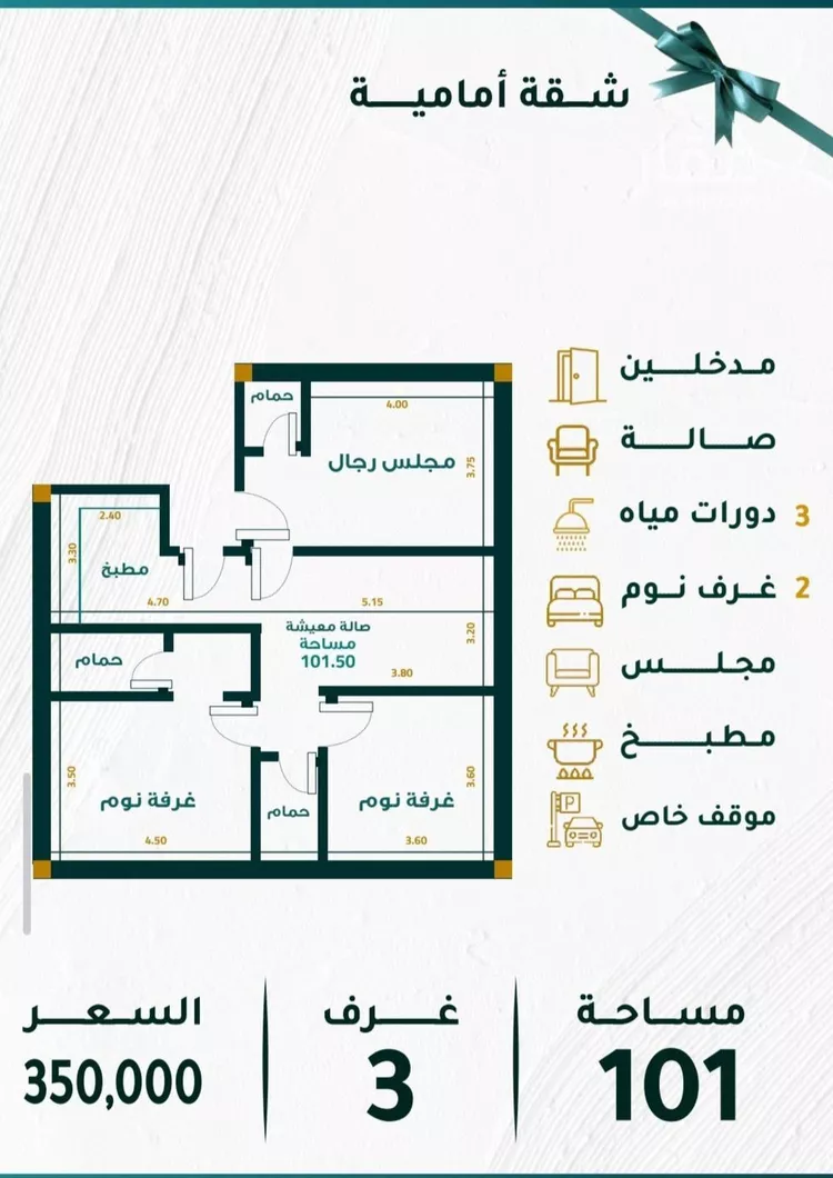 شقة للبيع في شارع غير مسمى, حي مشرفة, مدينة جدة, منطقة مكة المكرمة