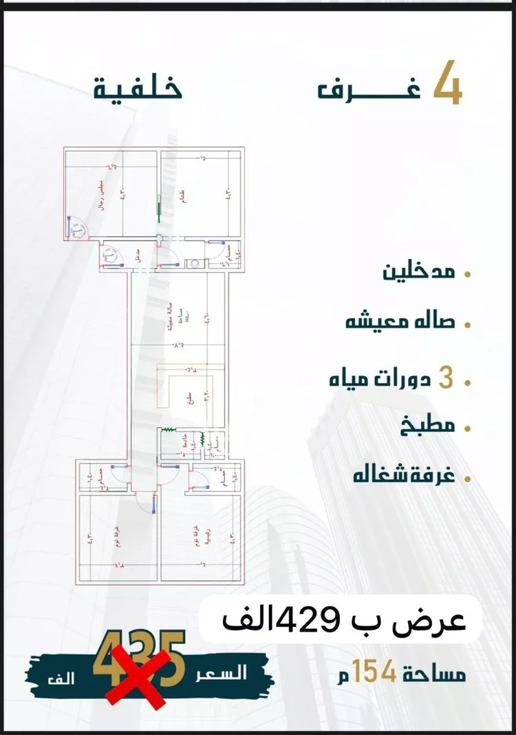 شقة للبيع في حي الواحة, مدينة جدة, منطقة مكة المكرمة