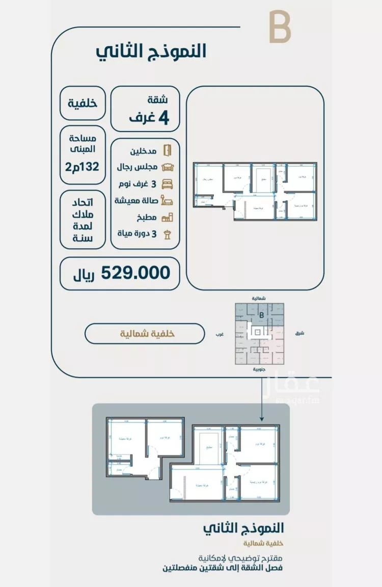 شقة للبيع في شارع ابو وهيب الجشمي, حي النعيم, مدينة جدة, منطقة مكة المكرمة