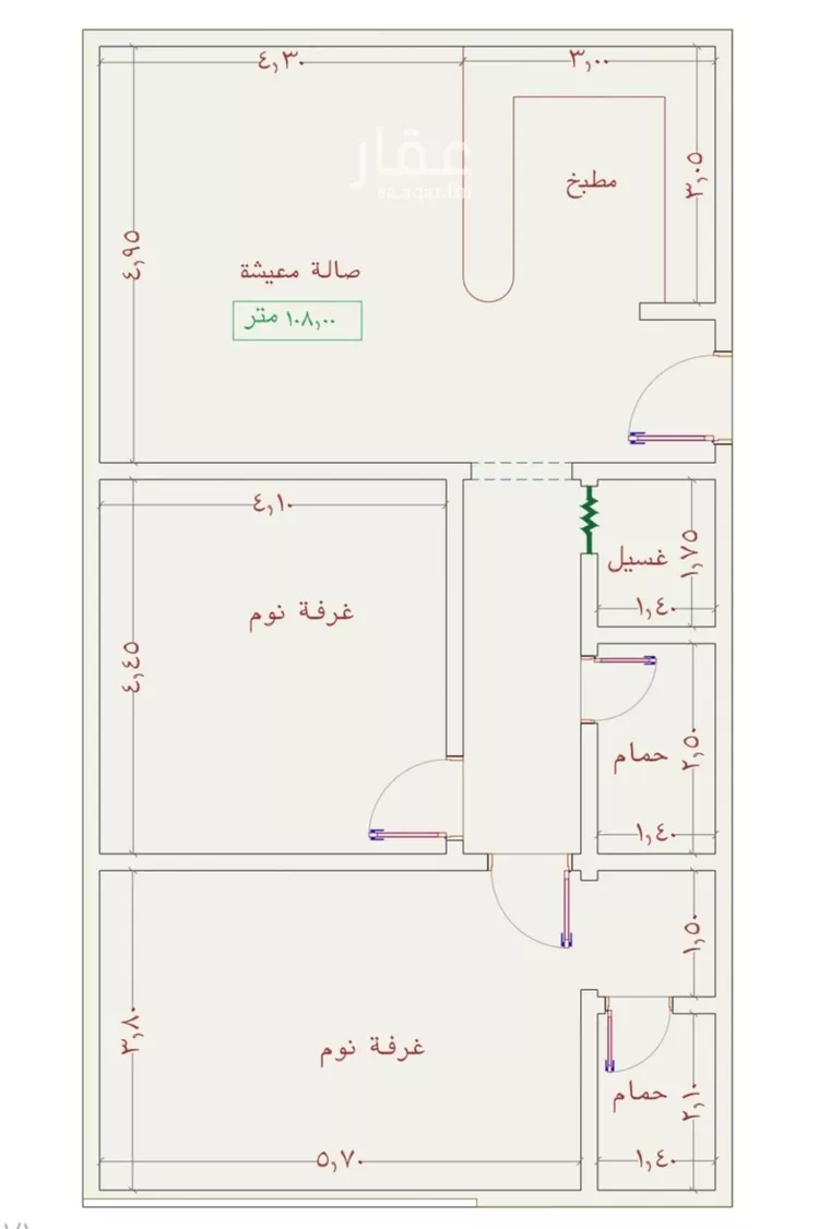شقة للبيع في شارع عمر الخردلي, حي الجامعة, مدينة جدة, منطقة مكة المكرمة